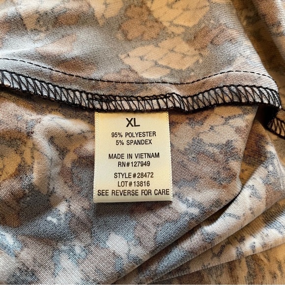 Emma & Michele Graphic/Reptile/Aztec Print-Sleeveless-Size XL-NWT - Picture 11 of 11